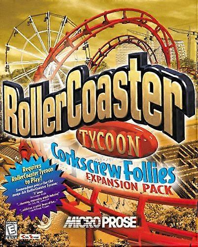 Rollercoaster Tycoon Corkscrew Follies  Game - PC CD - New & Sealed