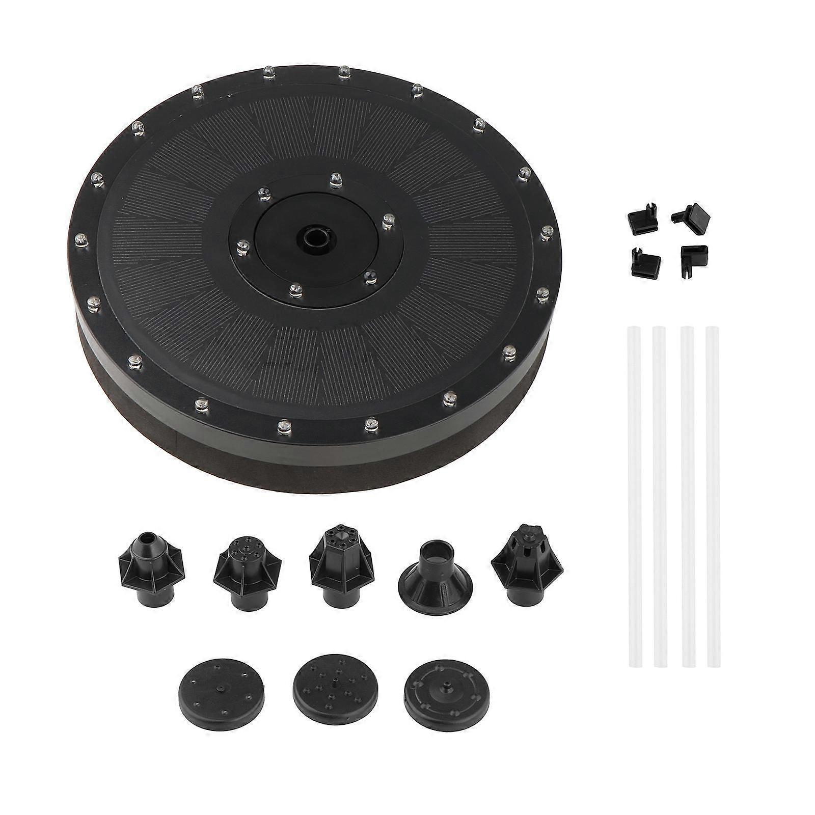 Decorazione della pompa dell'acqua solare facile da installare per il giardino all'aperto della piscina