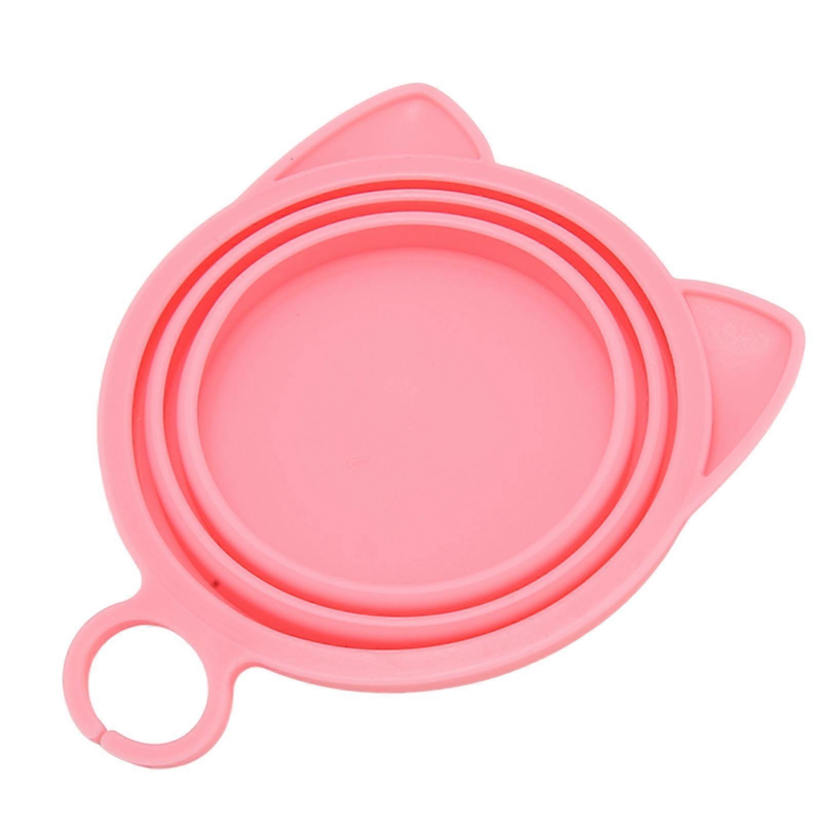 ペットフード缶蓋ユニバーサルBPAフリーソフトラバードッグキャットフード缶カバーペットフード缶