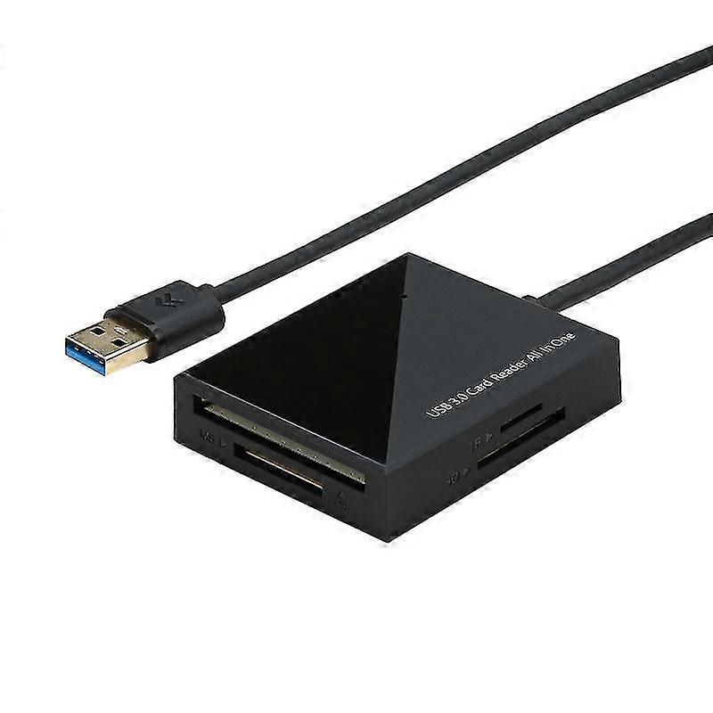 Usb 3.0 Card Reader Sd Tf Ms 4-in-1 Multi-function Card Reader For Laptop Multi Card Reader