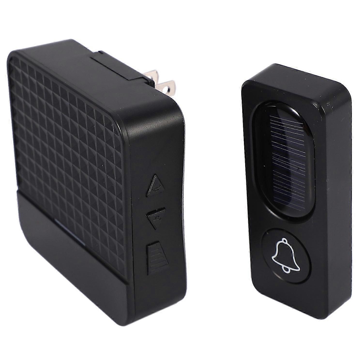 300m Long Range Solar Power Wireless Waterproof Doorbell Light Control Sensor With Transmitter+ Rec