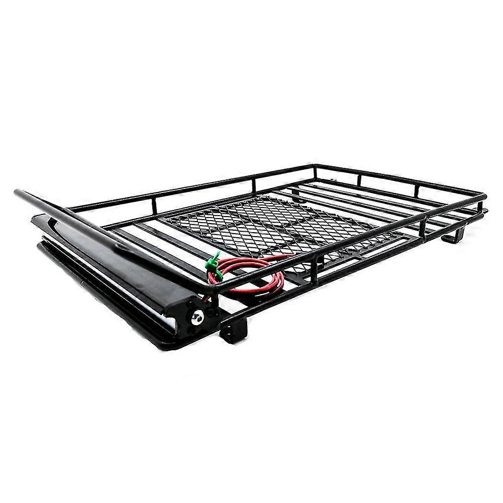 Dachträger Gepäckträger Durable Metal für 1/10 Rc Scx10 Rc4wd Tf2 Cc01