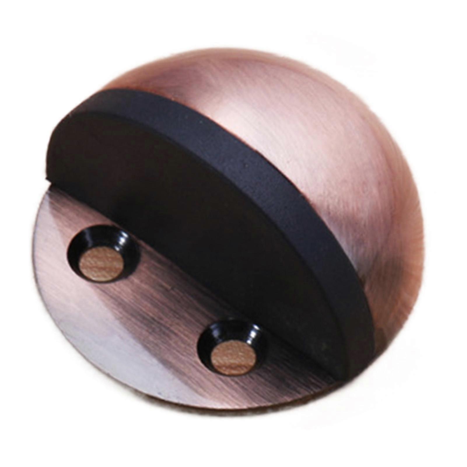 Butée de porte anti-collision demi-ronde en caoutchouc