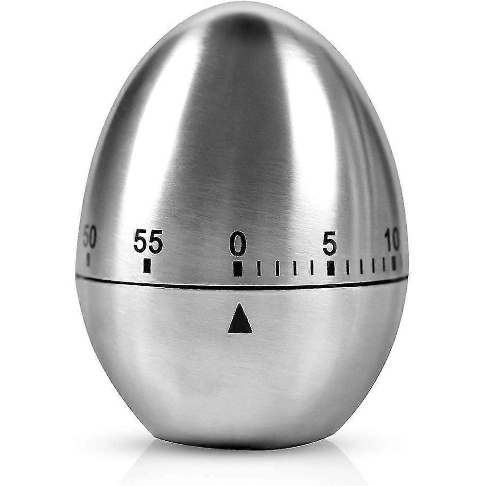Stainless Steel Egg Timer Timer Reminder Home Countdown Timer Mechanical Timer Kitchen Tool
