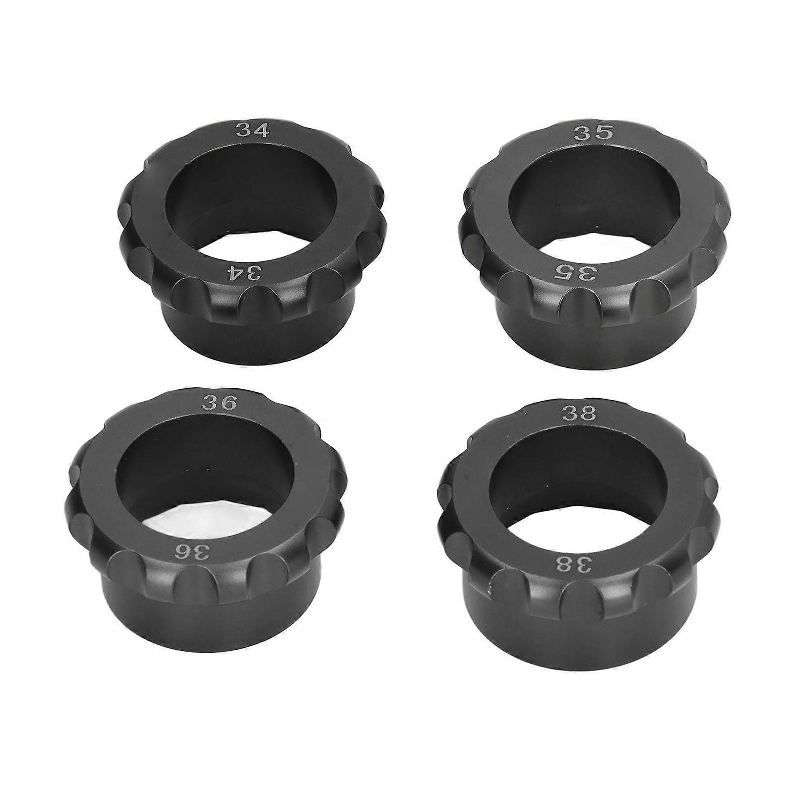 4 יחידות סט כלי לפתיחת שעונים מסגסוגת אלומיניום להסרת גב מארז לסימון ותיקון שעונים