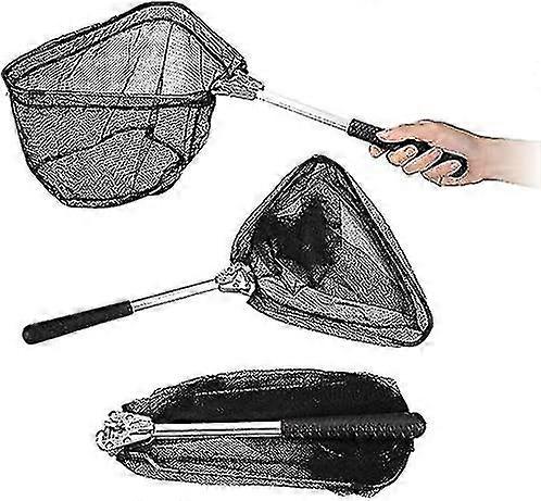 50cm Folding Telescopic Fishing Net Rustproof Folding Fishing Net