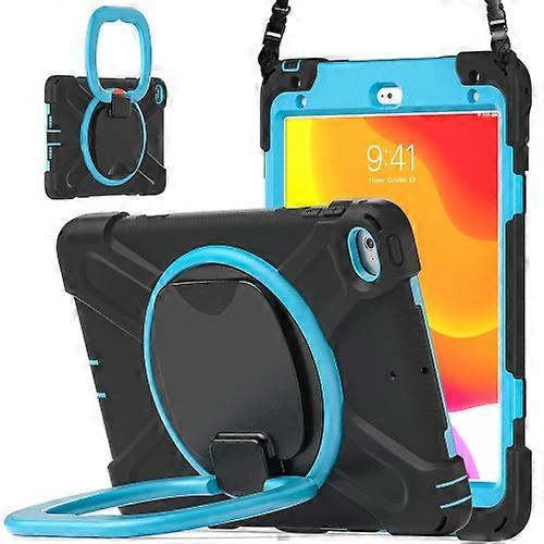 Silicone + PC Protective Case with Holder/Shoulder Strap For iPad mini 5 / 4