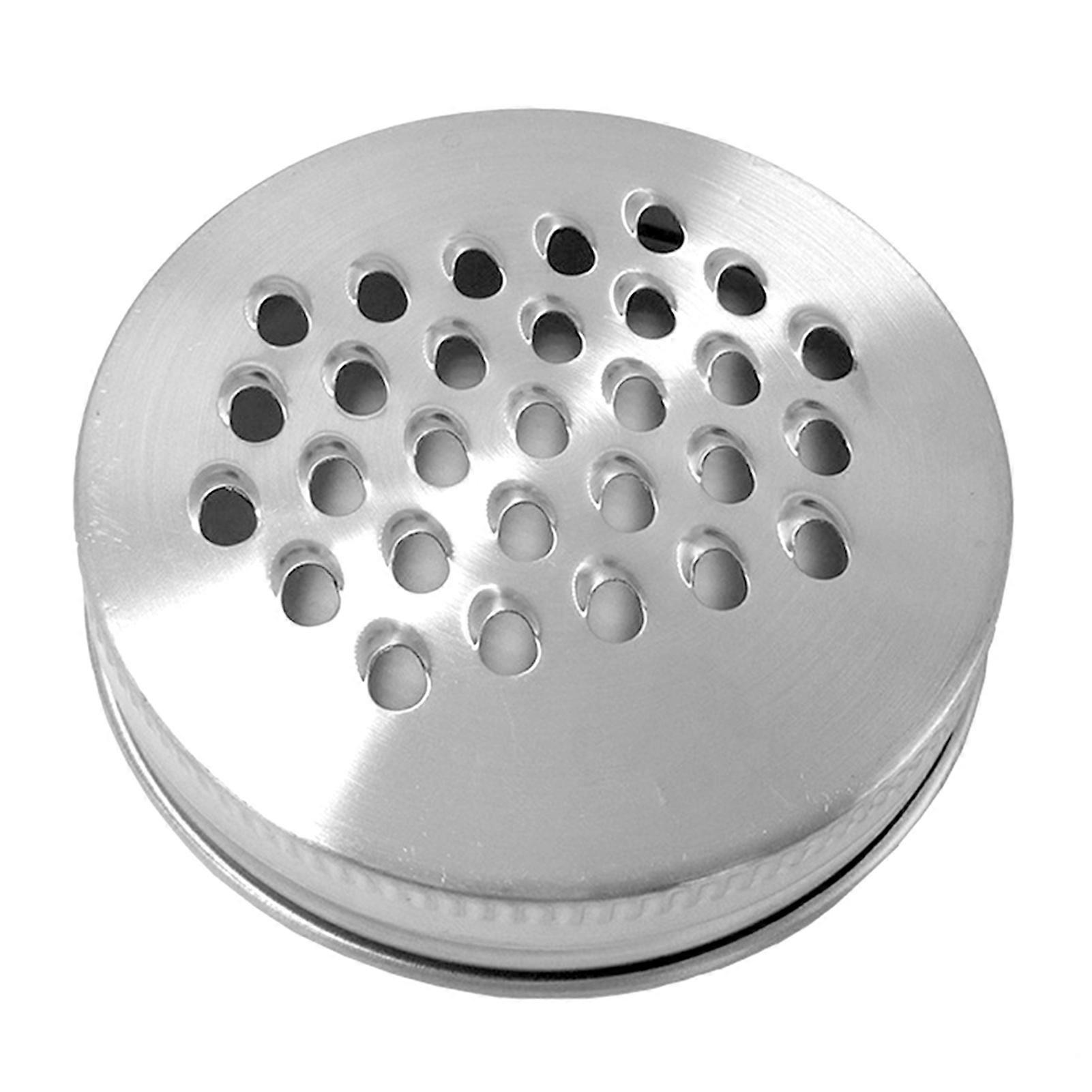 Grater/Shredder Lid for Mason-Jars Stainless Steel Rustproof Strainer Lid Multifunction Canning Jar Lids for Kitchen
