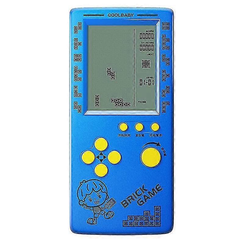 Rs-100 Tetris Game Console Classic Block Game Puzzle Games Player Handheld Game Machine Brick Games Beyamis