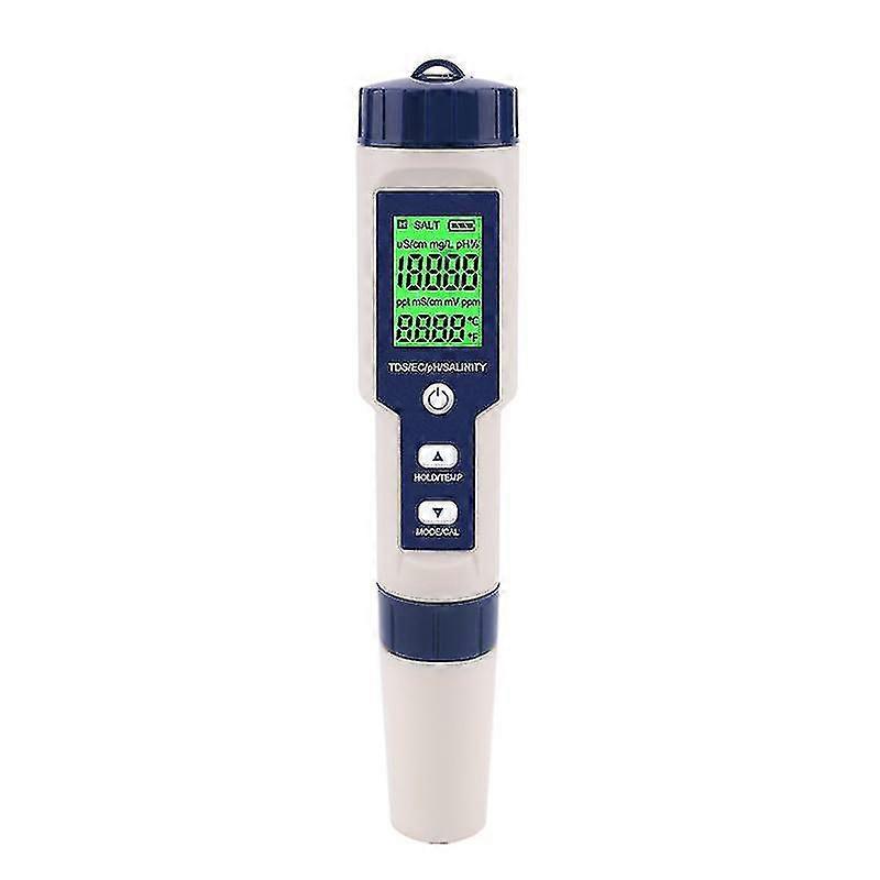 5 In 1 Tds/ec/ph/salinity/temp Water Quality Tester