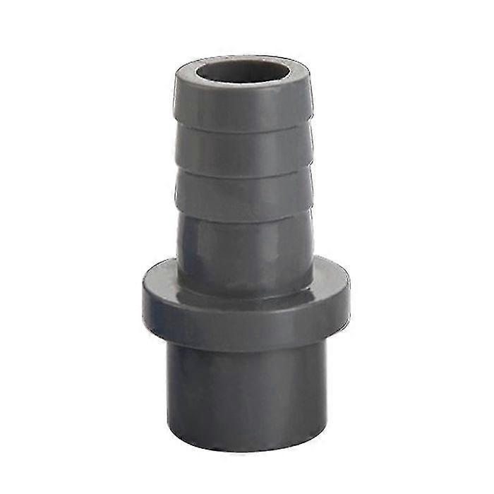 10 PVC Plastic Fittings Flexible and Rigid Hose Quick Connect Oxygenation Connection 20*16mm Grey