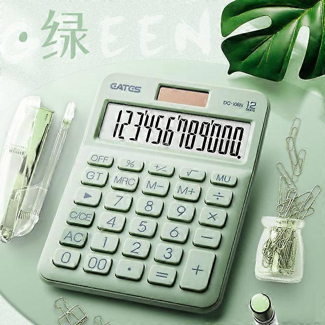 JWL Scientific Calculator 12 Digit Desk Solar Mini Calculator Financial Accounting Tool for School Student Business Supplies