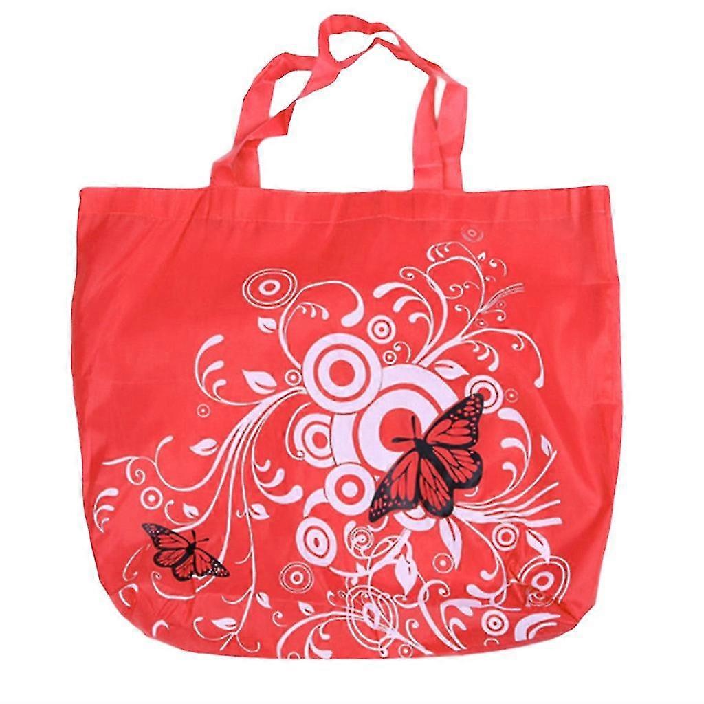 Beautiful Grocery Tote Foldable Into Attached Pouch Durable And Lightweight