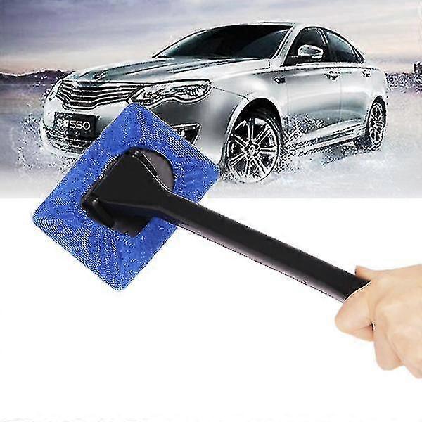 Auto Window Cleaner Brush Kit Čelní sklo Čisticí nástroj Uvnitř Interiér Auto Glass Stěrač s dlouhou rukojetí Auto Příslušenství pro automobily