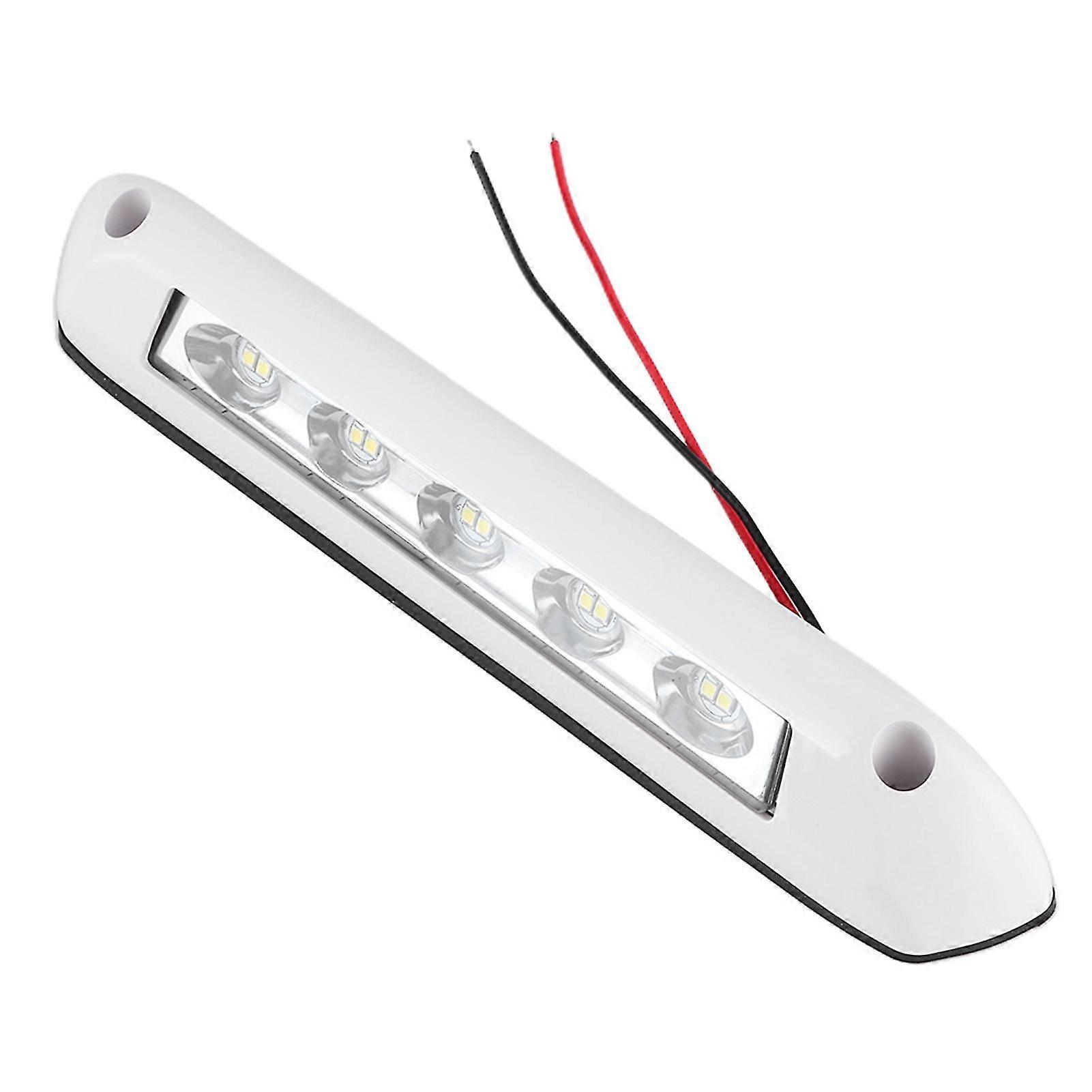 RV LED المظلة ضوء بار مقاوم للماء العالمي 8W Motorhome الإضاءة في الهواء الطلق 12V / 24V