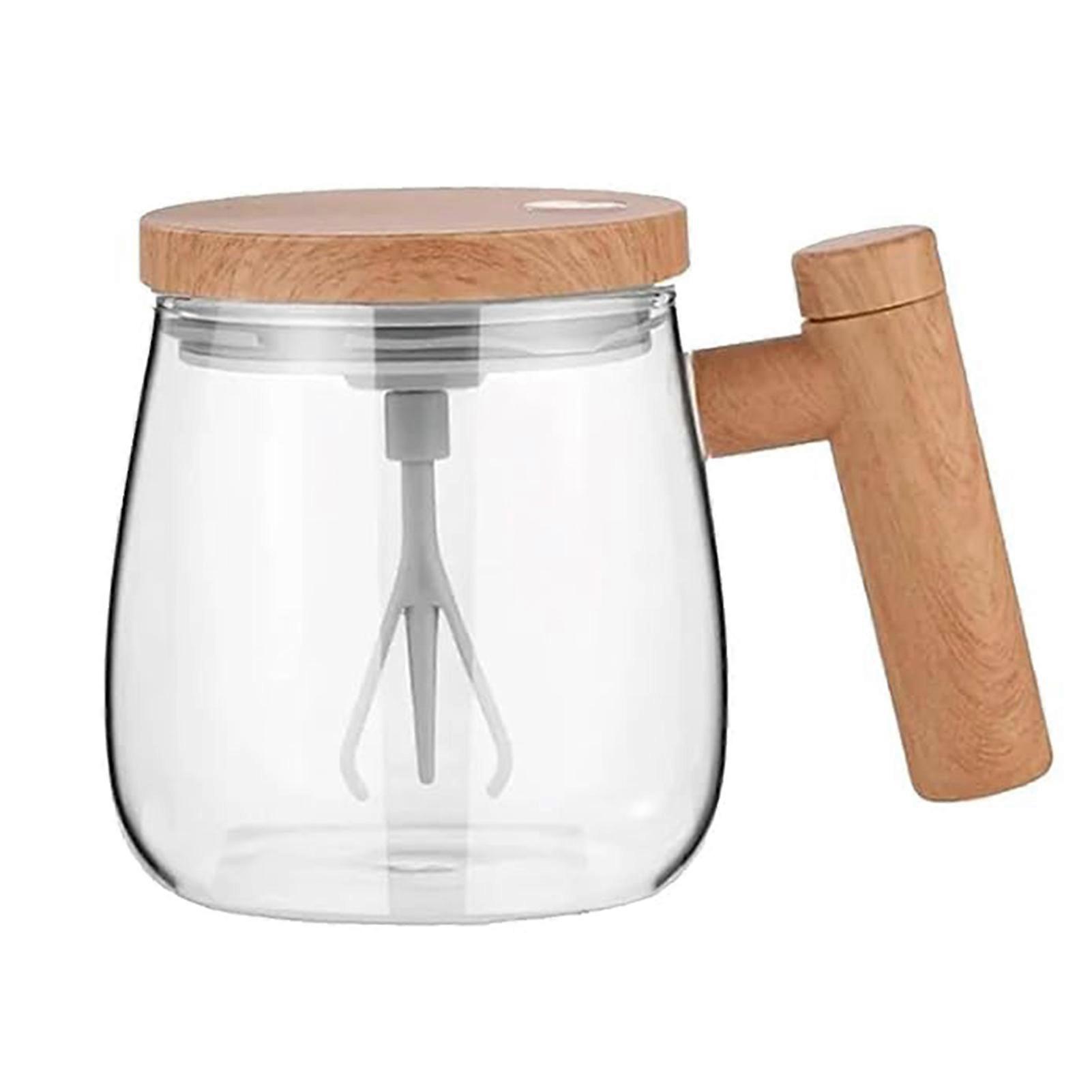 Automatisk Kaffe Mixing Cup Elektrisk roterende krus røring kopp for sjokolademelk te kontor hjem