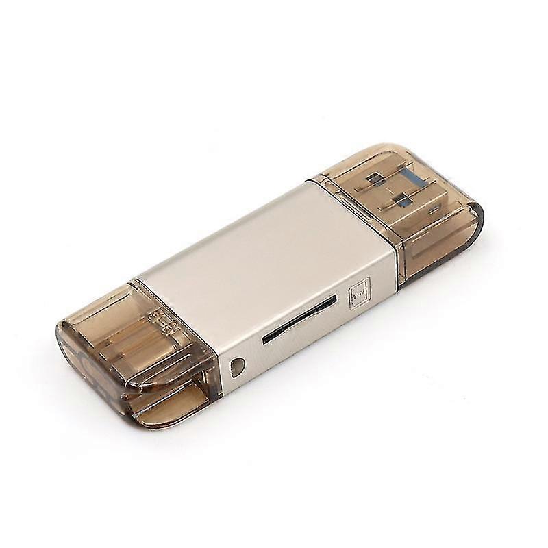 Type-c Computer Zinc Alloy Card Reader Tf/nm