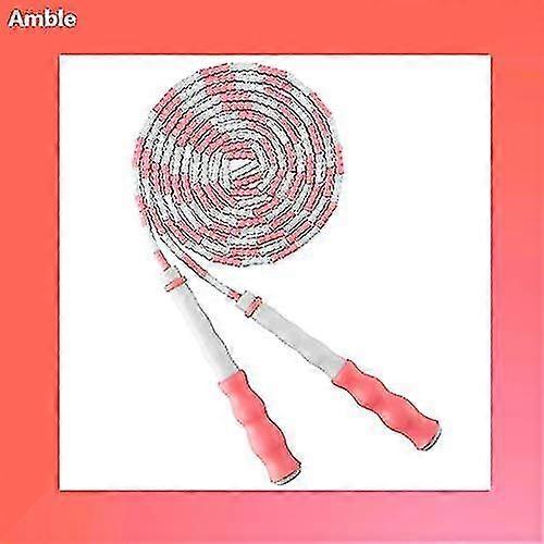 Amble Jump Rope Soft Beaded Segment Jump Rope - Adjustable For Men