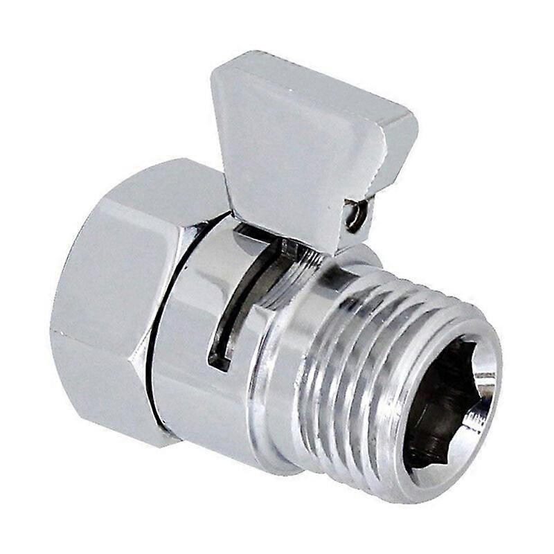 Copper shut-off valve - for Shower Head, to Adjust the Water Temperature easily and not Frequently