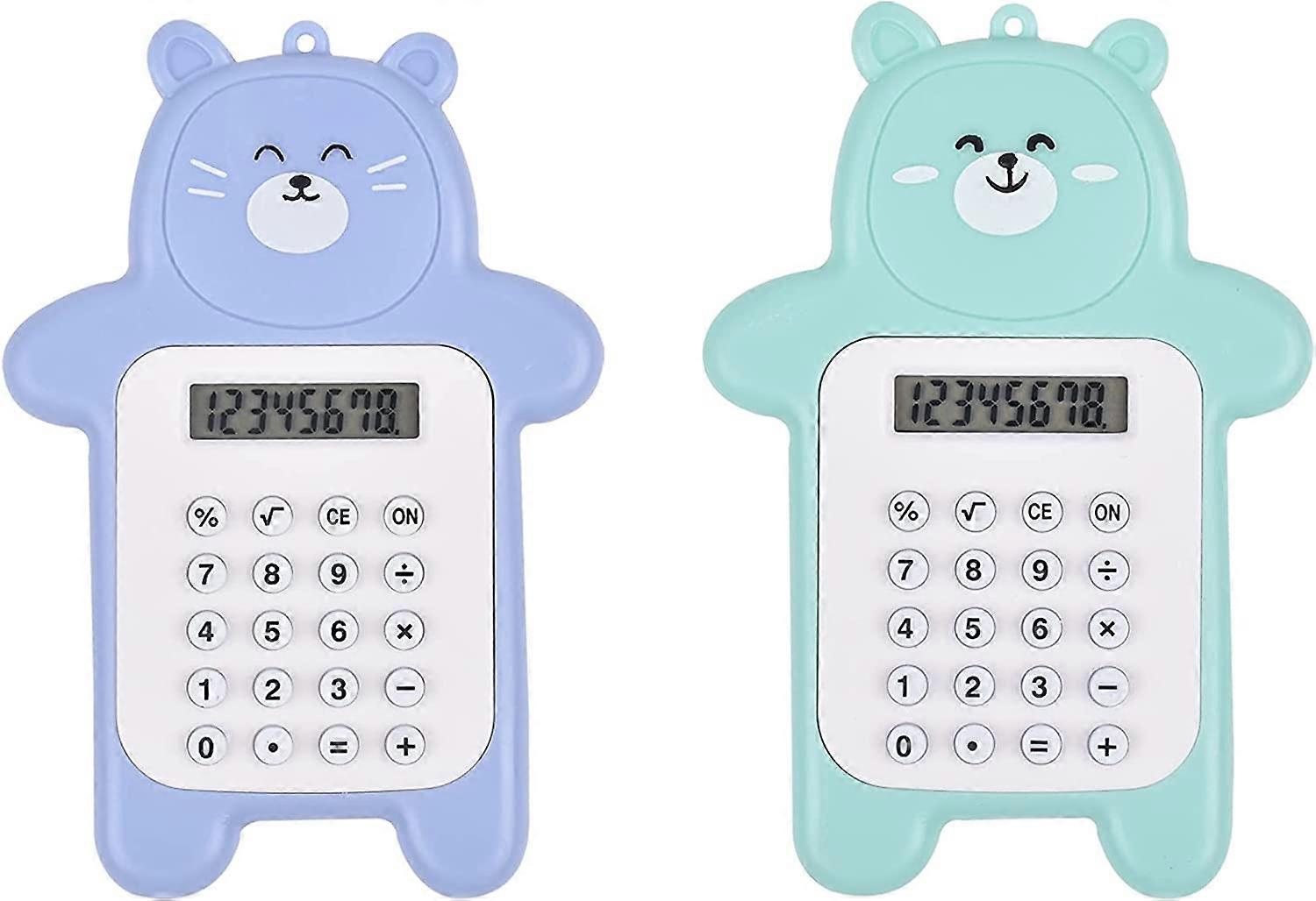 2pc Small 8 Digit Display Calculator