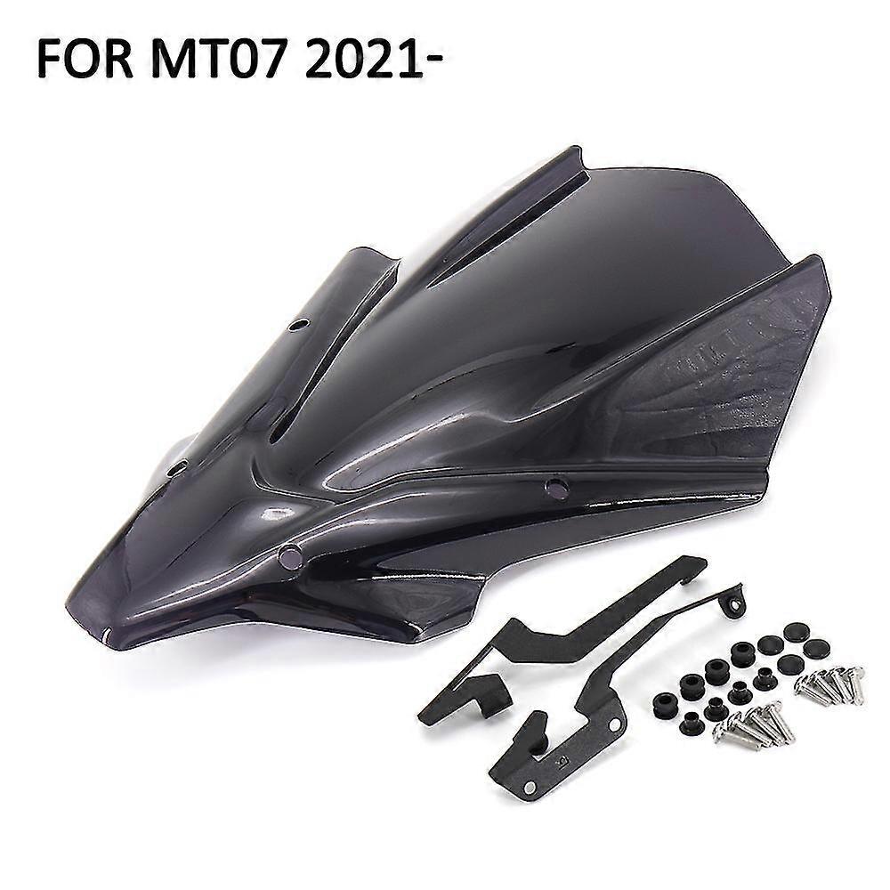Exquisite New For Yamaha Mt-07 2021- Mt07 Mt 07 Mt07 Motorcycle Accessories Windscreen Windshield Deflector Protector Wind Screen