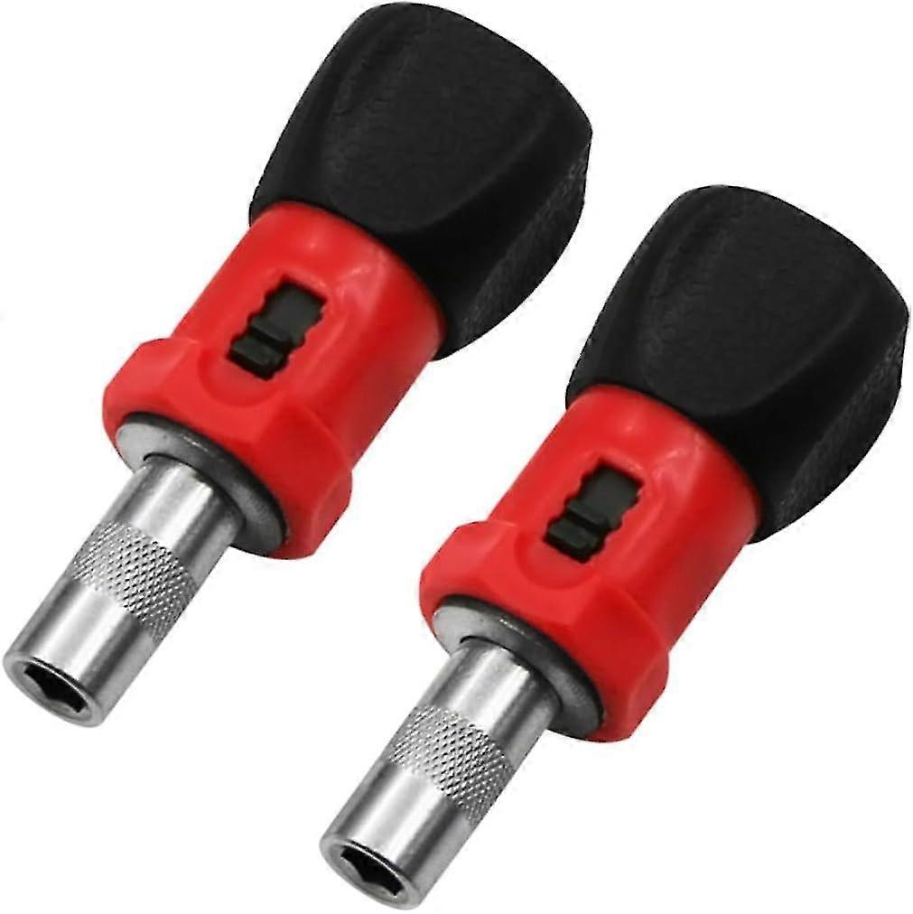 2pcs Screwdriver Handle Bit Holding Screwdriver Bit Holder Screwdriver Forward And Reverse