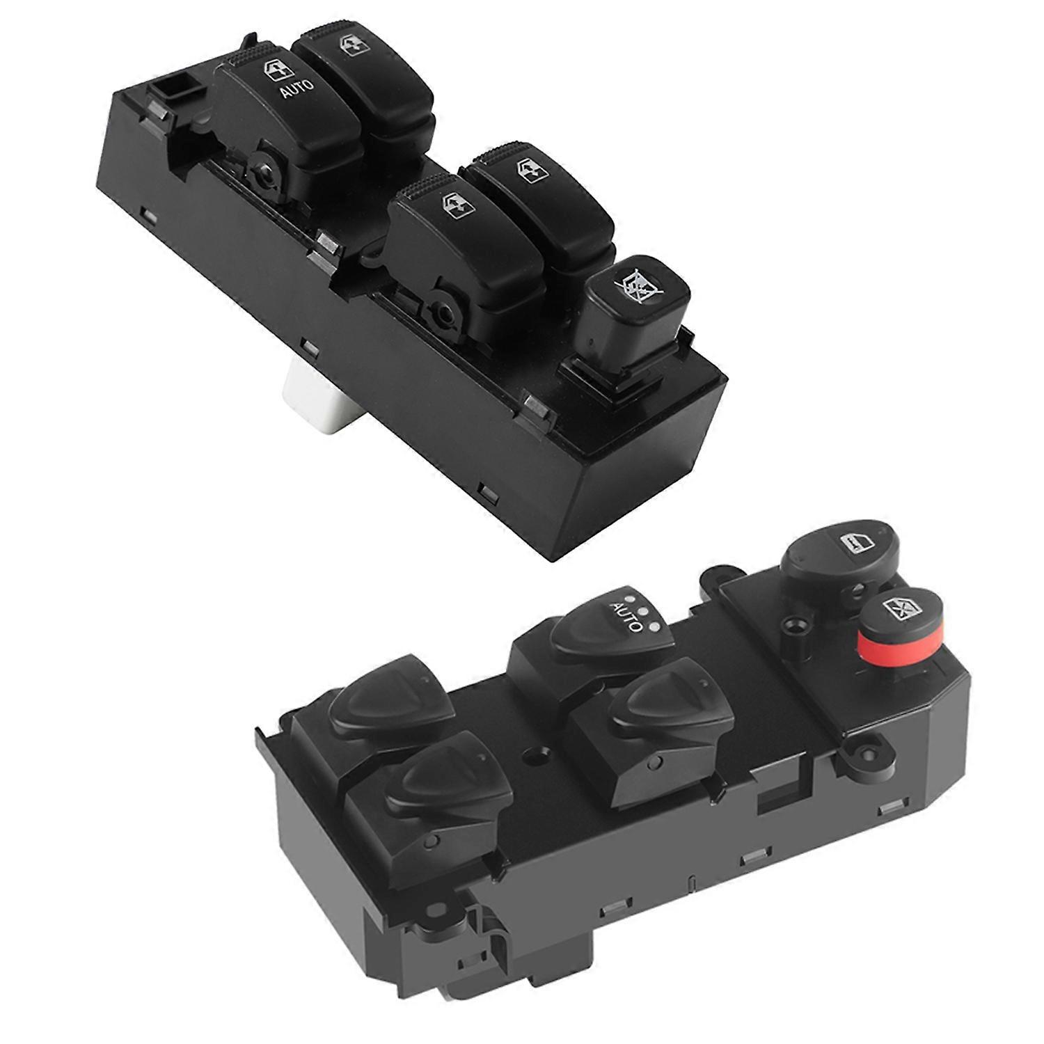 1 pcs Power Window Master Switch Left Driver Side Power Control Switch & 1 pcs Electric Power Windo