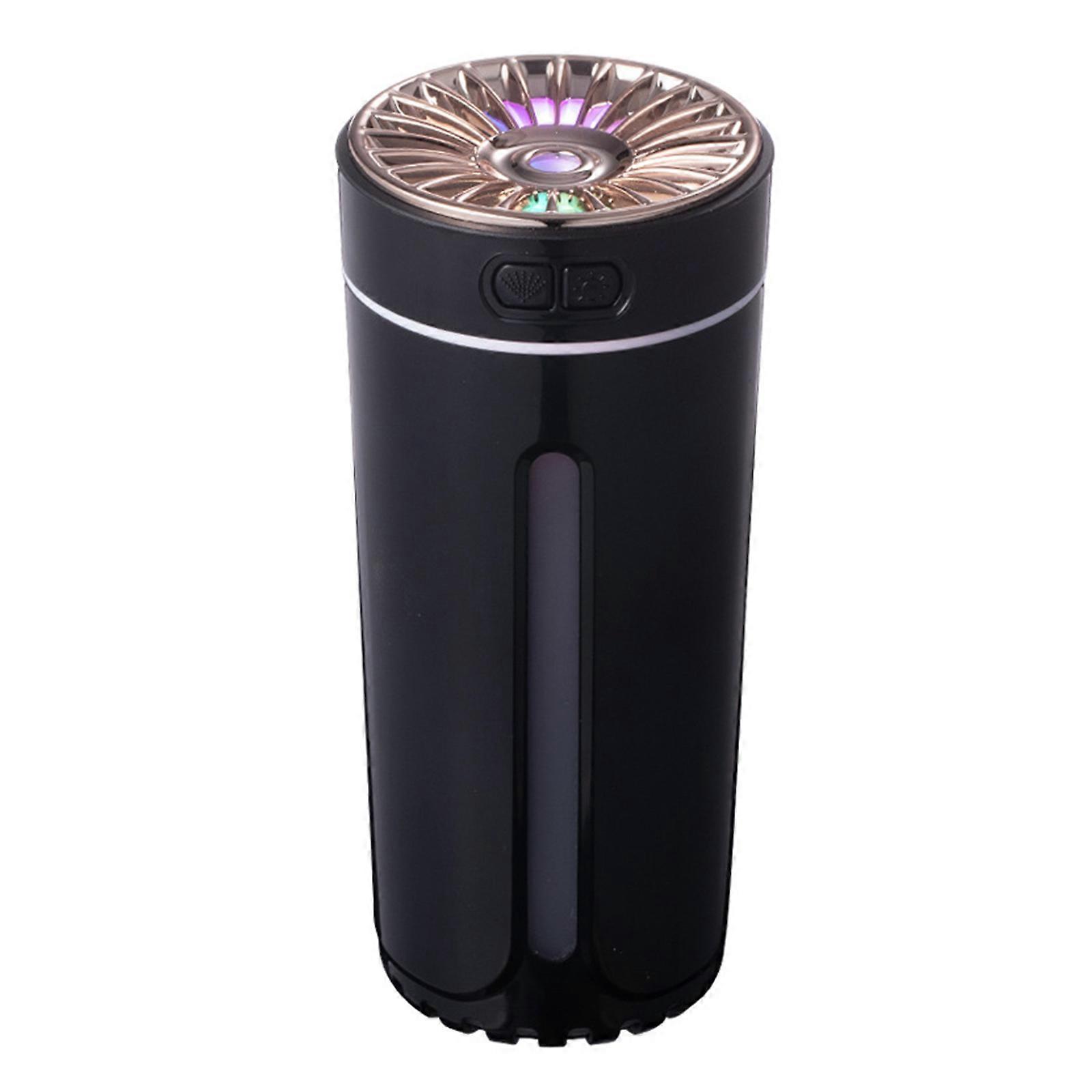USB Air Purifier Lighting and Spray Modes Vehicle Aromatherapy Machine Colorful Night Light 30db Mute Humidification Equipment