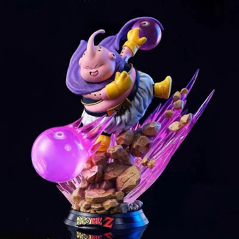21cm Dragon Ball Z Figure Freezer Goku Majin Buu Action Figure Ichiban Kuji Lightable Pvc Anime Collection Modèle Jouets Cadeau