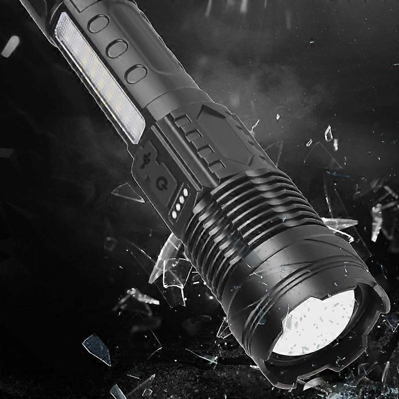 Powerful XHP100 Led Flashlight 5 Modes Usb Zoomable Torch Lantern 18650 or 26650 Battery Best For Outdoor Camping Light Lamp