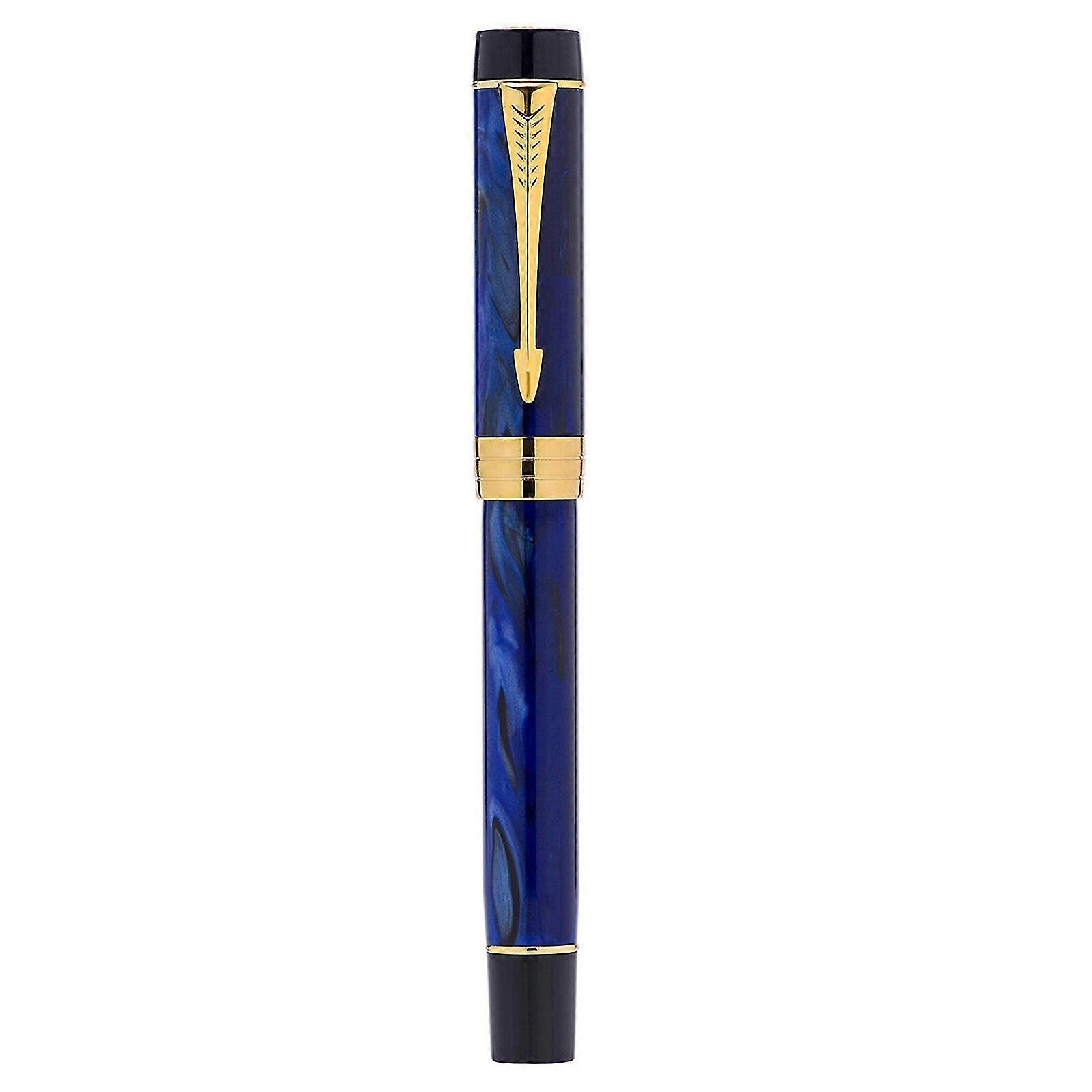 Galaxy Inhao 100 Centennial Resin Fountain Pen Ef/f/m Bent Nib Writing Pen