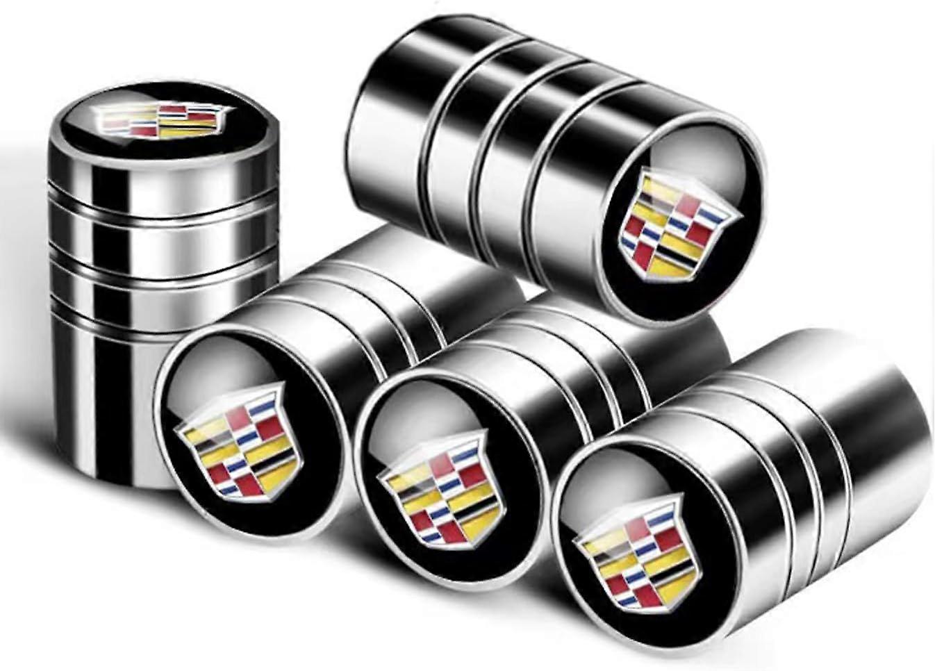 Valve Stem Caps, 5pcs Metal Auto Tire Valve Stem Compatible with A C E S GLK CLA GLA GLC GLE CLS SLK AMG, Leak-Proof Dust Caps (B)