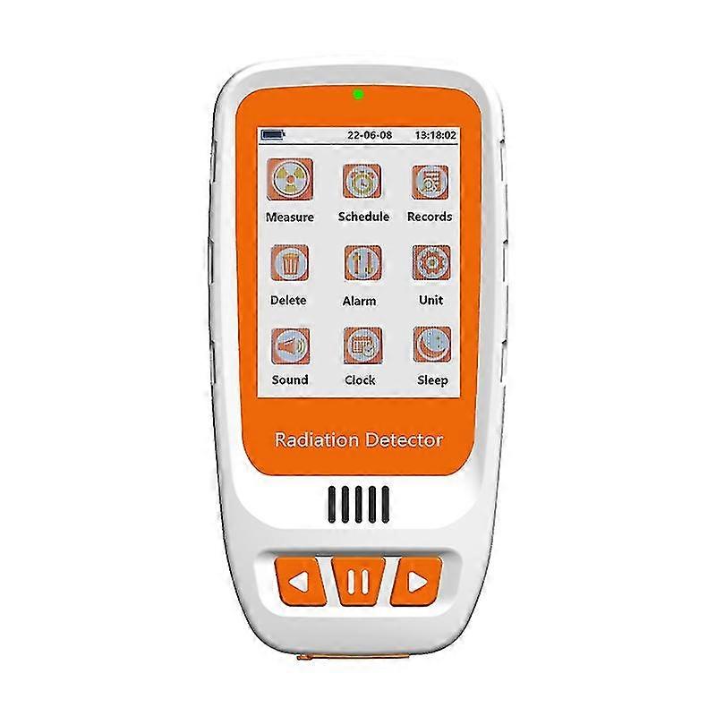 Geiger Counter Nuclear Radiation Detector With Lcd Display Sound And Light Alarm Portable High-preci
