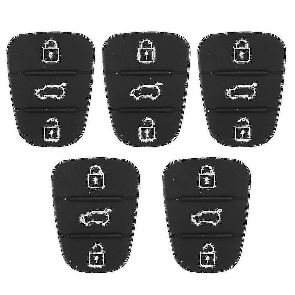 Button Pad, Rubber Button Pad, Auto Key Shell Button Cover, Auto Rubber Button, Button Pad Fit voor Hyundai, Button Pad Fit voor Kia