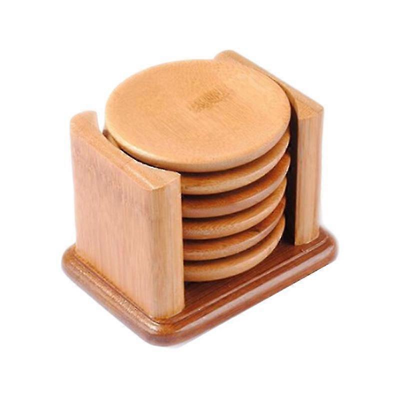 Timber Insulation Coasters For Home And Kitchen Use-c