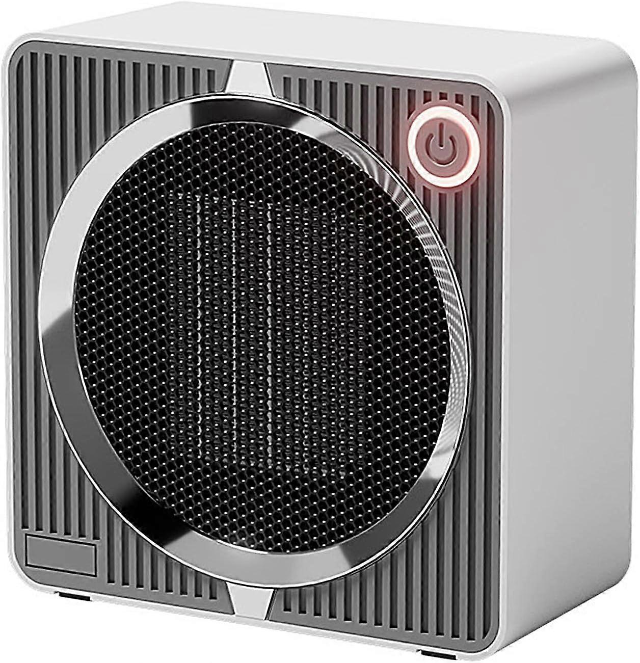 Small Space Heater, 500w Electric Space Heater, Portable Space Heater for Indoor Use, PTC Ceramic Small Desk Heater, Overheating & Tip-Over Protection