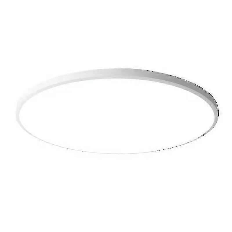80w Dimmable Led Ceiling Light,round Panel Ceiling Light,adjustable Brightness Temperature 2700k-6500k,48cm,three-tone White Rim