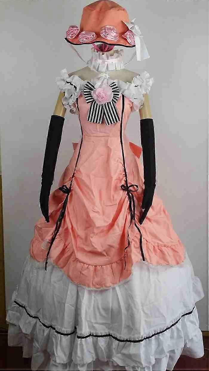 black with white polka dots dress Kuroshitsuji