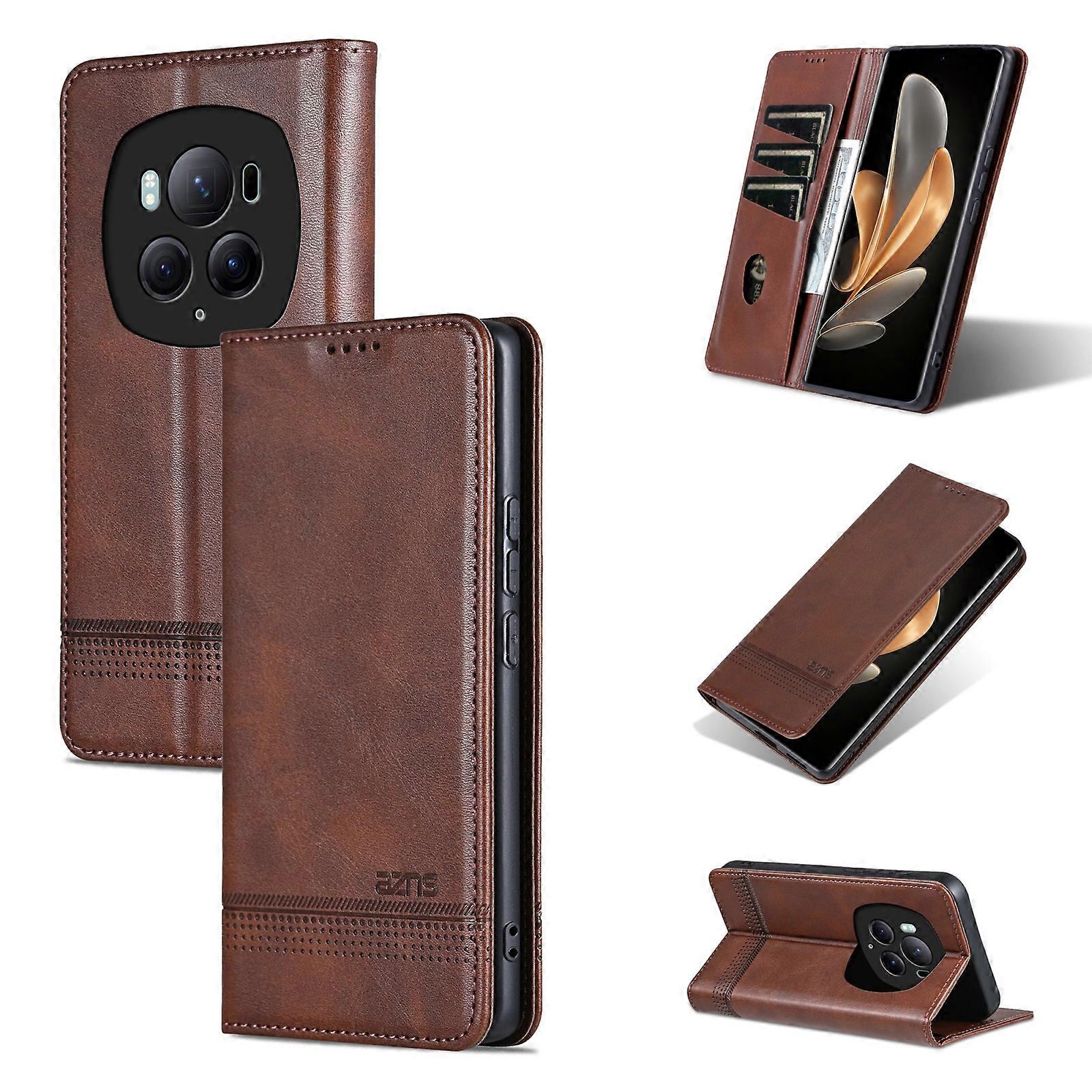 Magnetic Calf Texture Case For Honor Magic6 Pro