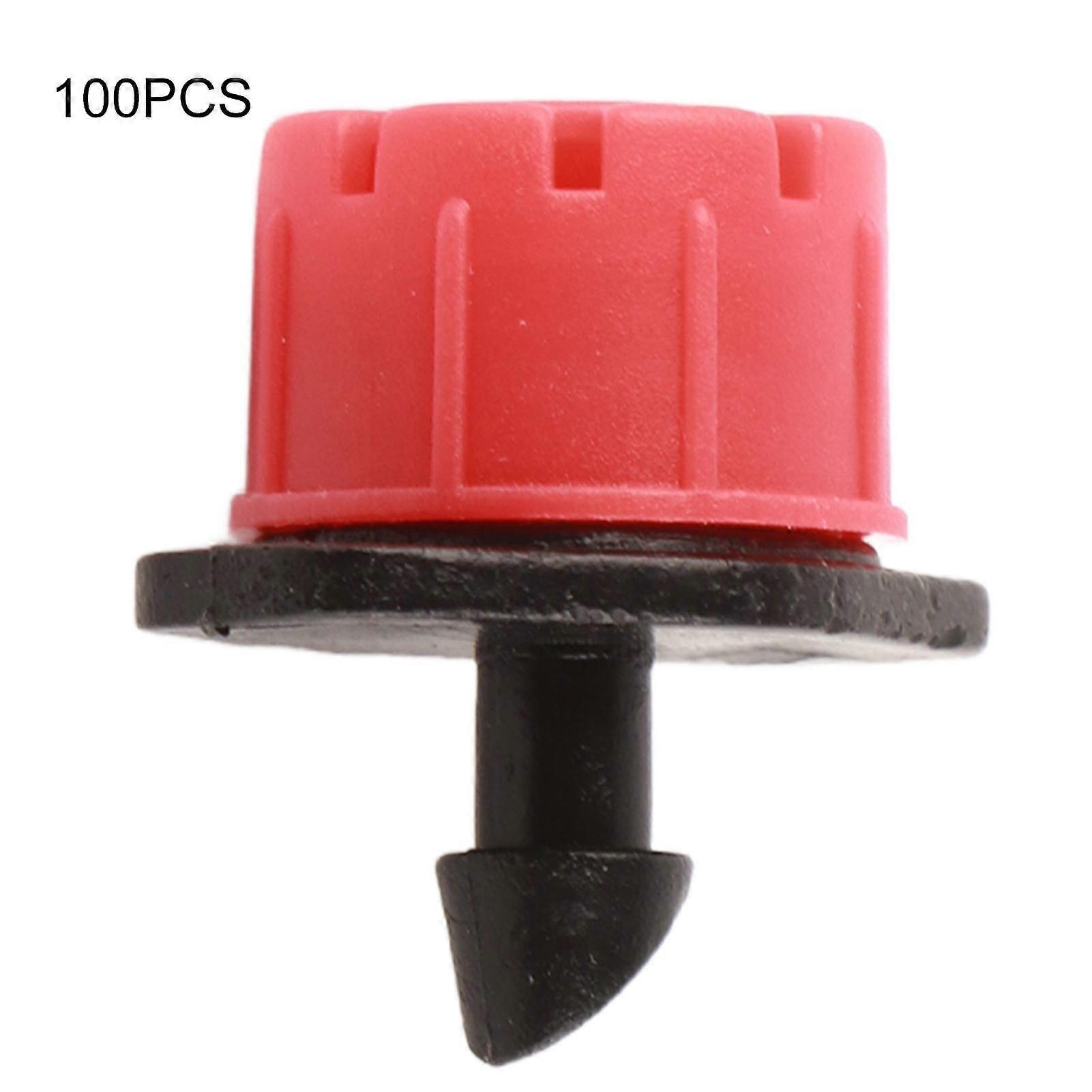 Adjustable Mini Garden Drip Irrigation 100pcs Watering Flow Dripper Head for Plants