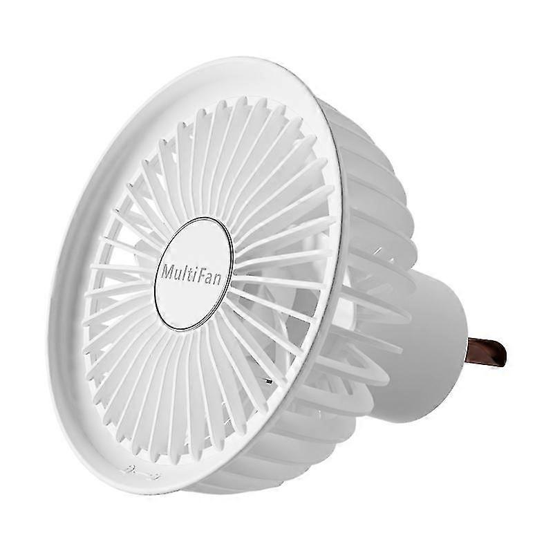 3000mah Usb Rechargeable 3 Gears Hanging Ceiling Fan With Led Light Lamp
