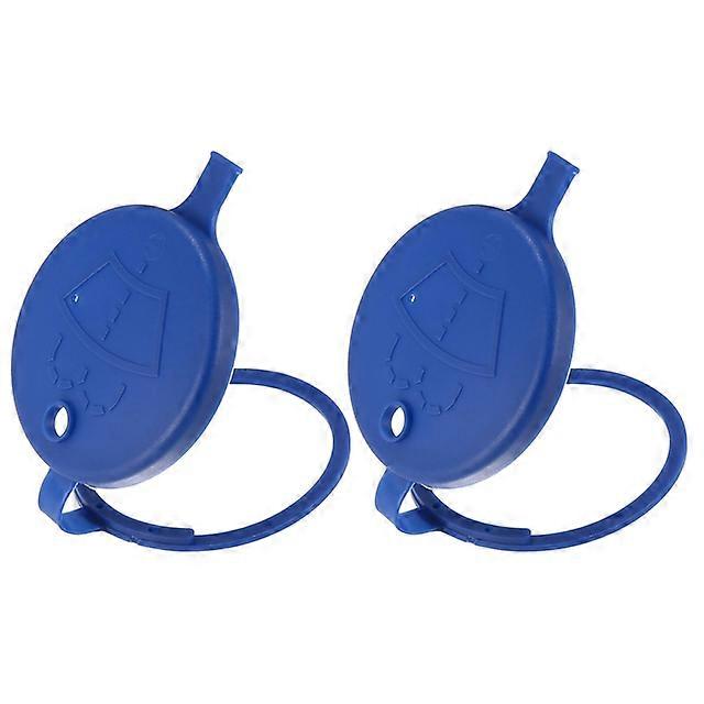 X Autohaux 643237 Windshield Washer Fluid Reservoir Bottle Tank Cap Pack of 1 Blue for Ford Focus 2012 2013 2014 2015