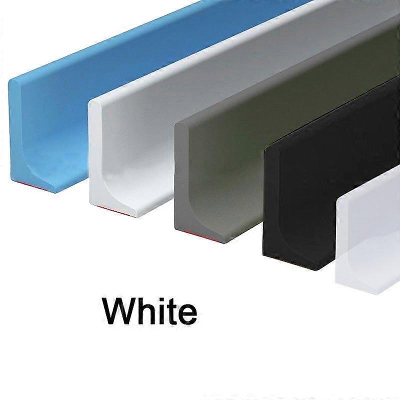 Bathroom Retention Water Barrier Strip Basin Water Stopper Water Retaining Strip Dry Wet Separation Strip Bar 50/100/200/300cmCraft Pipe Cleaners