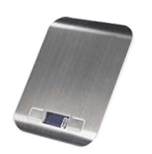 10kg Haushaltsküche elektronische Waage mit LCD-Display (hellgrau)