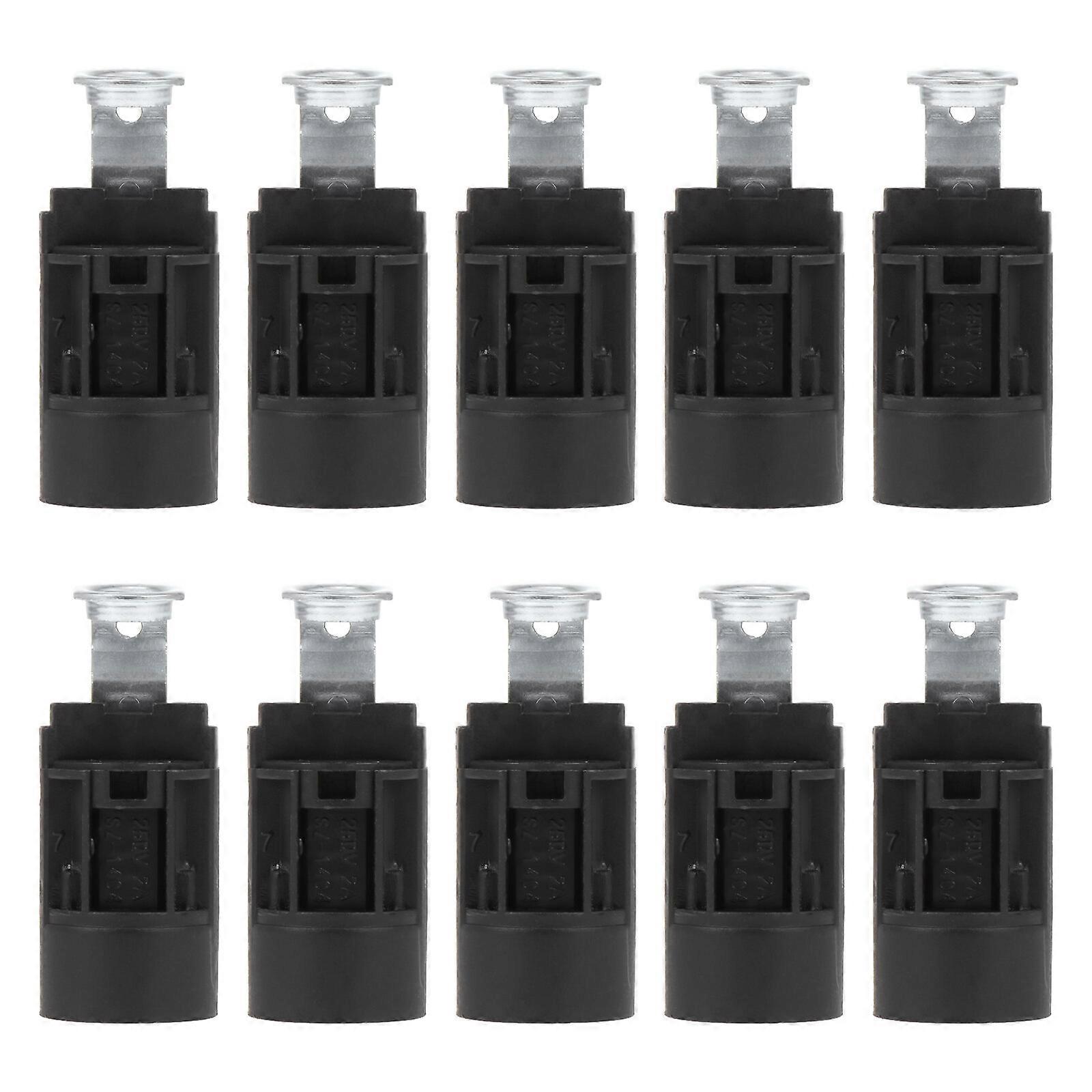 10pcs E14 Support Douille LED E14 Bougie Base Cristal Douille