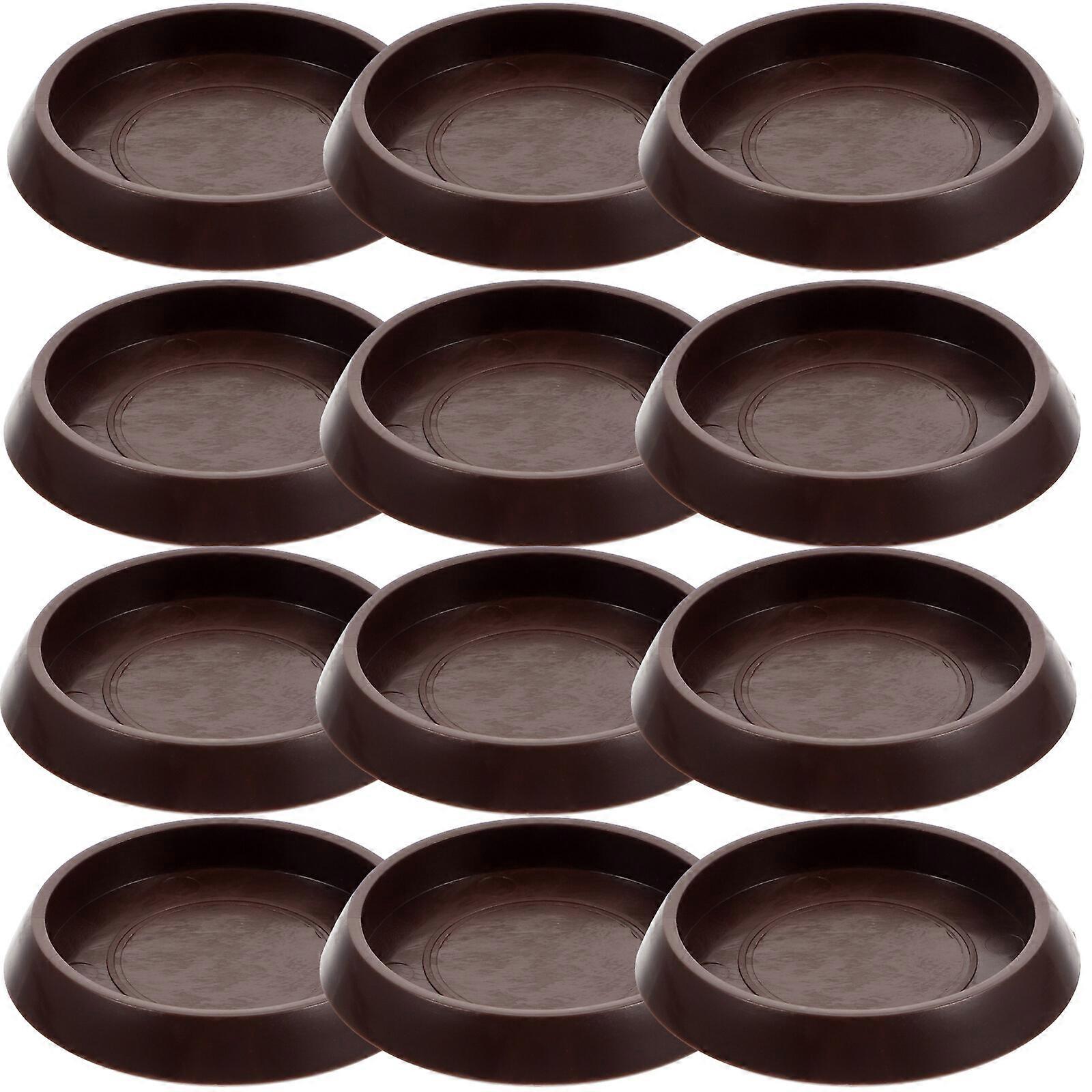 12Pcs Professional Bed Stoppers Multi-function Couch Stoppers Compact Chair Wheel Stoppers