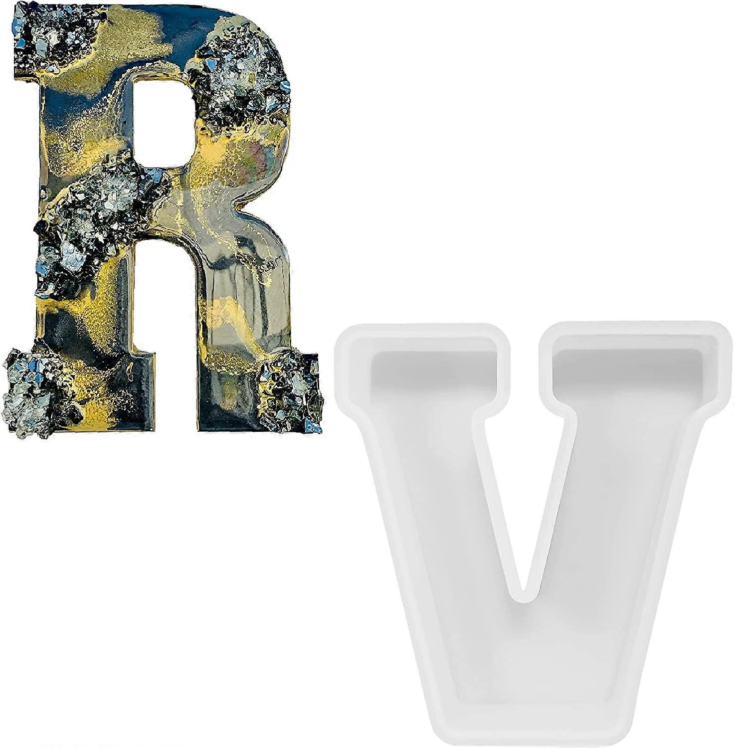 10 cm hartsalfabetsform V