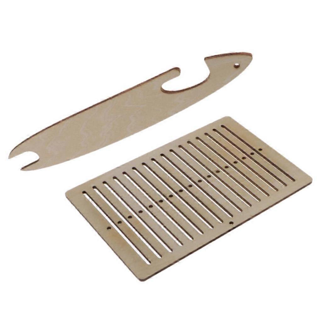 1 set DIY Simple Belt Loom Houten Weefgetouwen Kit voor beginners