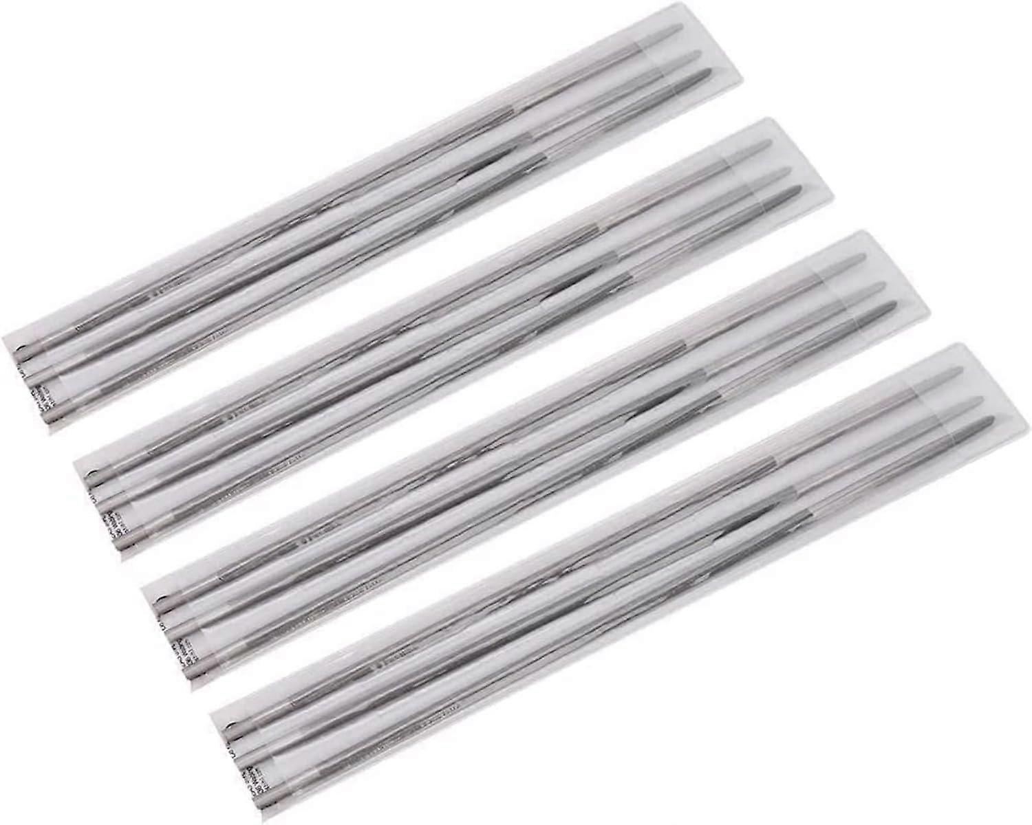 12pcs 4mm Circular Chainsaw Sharpener, Chainsaw Sharpener for Woodworking, Sharpening Tools