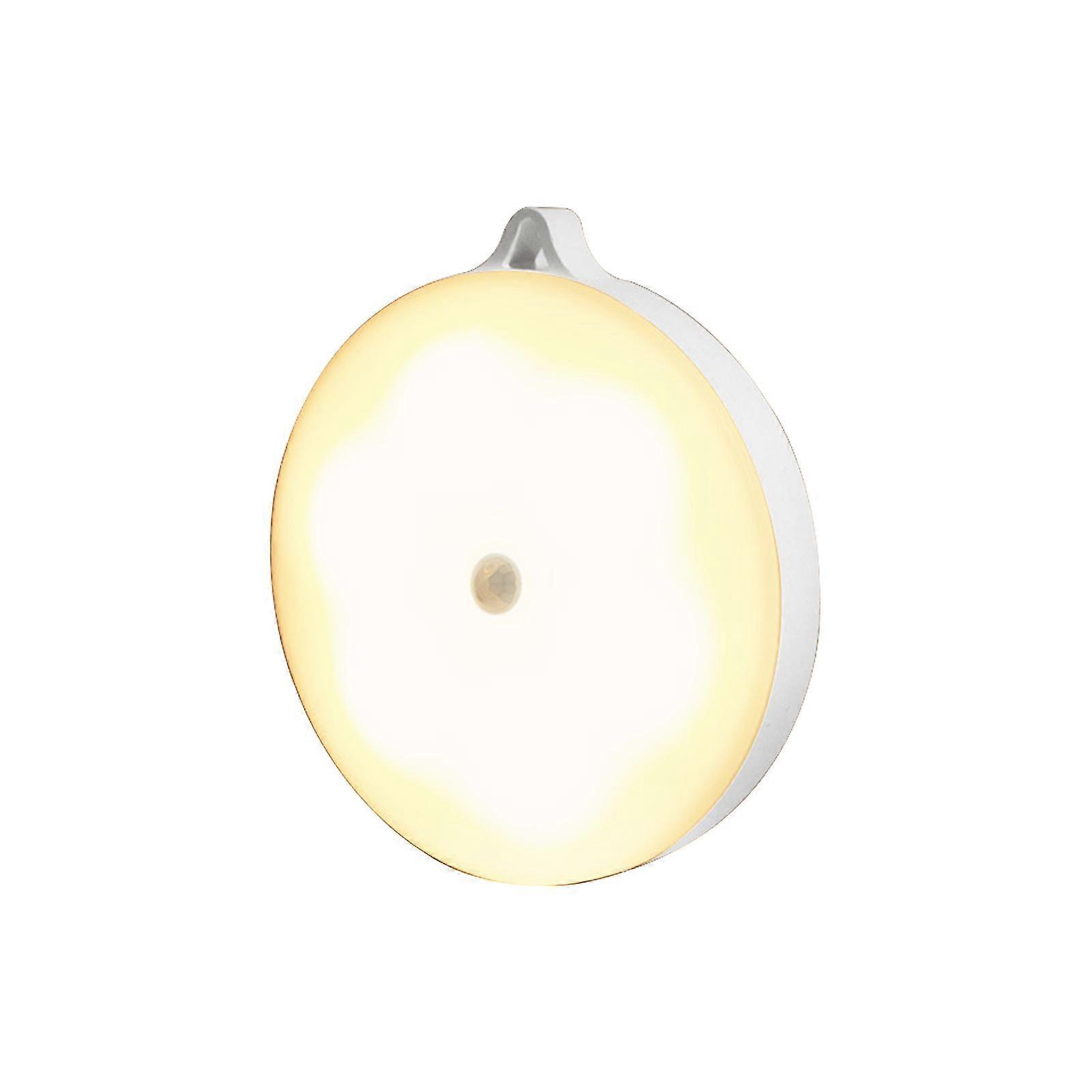 LED Night Light Motion Sensor Easy Install Magnetic Attraction Wall Mounted